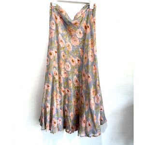 Zarah Arizona maxi midi skirt Y2K reversible muted casual fairy peasant women Mp